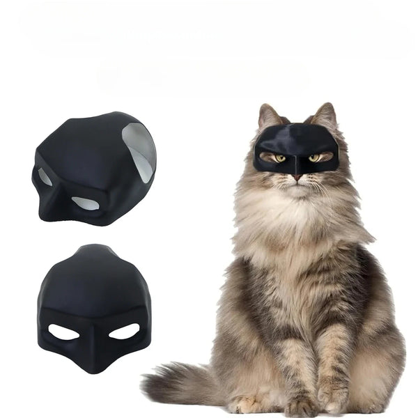 Cat Avenger Mask Bat Halloween 3D Printed Cosplay Hat Cat  Funny Toys Photos Props Pet Accessories